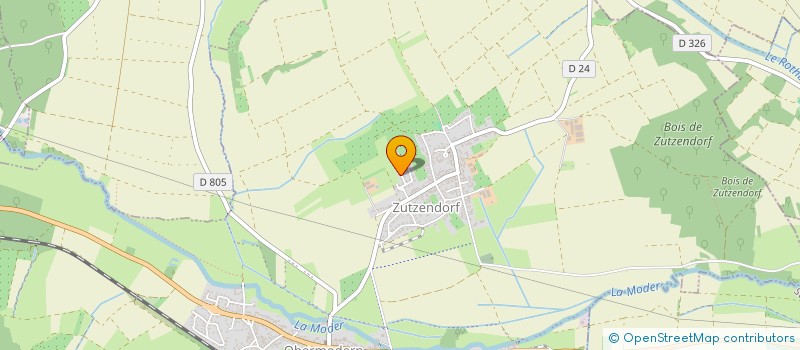 localisation de l'entreprise SCI IMMO-MS  OBERMODERN-ZUTZENDORF