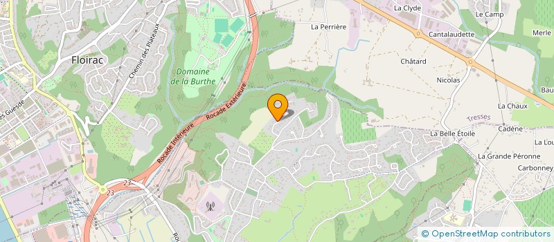 localisation de l'entreprise SCI IMMO MUSEE  BOULIAC