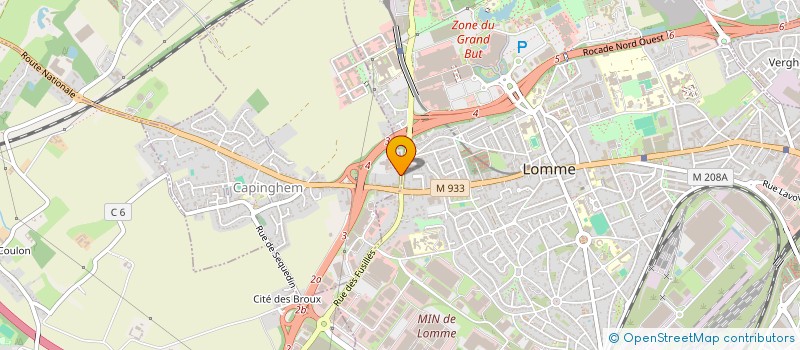 localisation de l'entreprise SCI IMMO NORD à LILLE