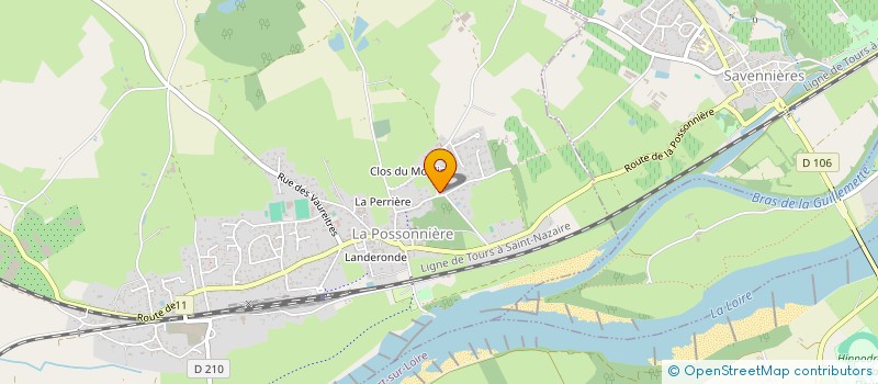 localisation de l'entreprise SCI IMMO PASSIER  LA POSSONNIERE