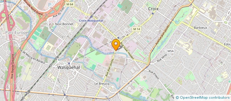 localisation de l'entreprise SCI IMMO PATRIMOINE à CROIX