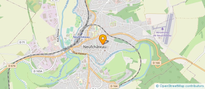 localisation de l'entreprise SCI IMMO PELTIER SGP à NEUFCHATEAU