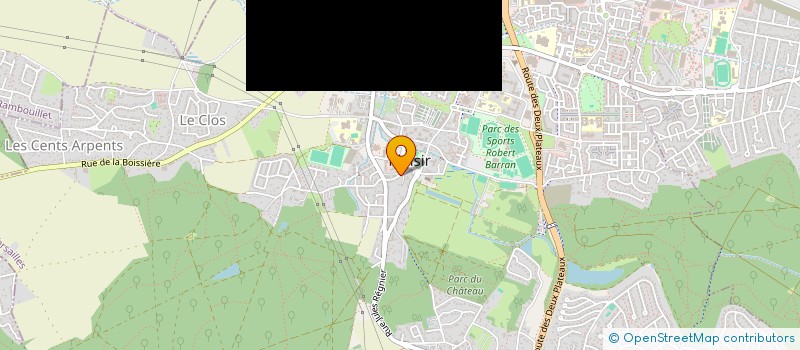 localisation de l'entreprise SCI IMMO PEUPLIER  PLAISIR