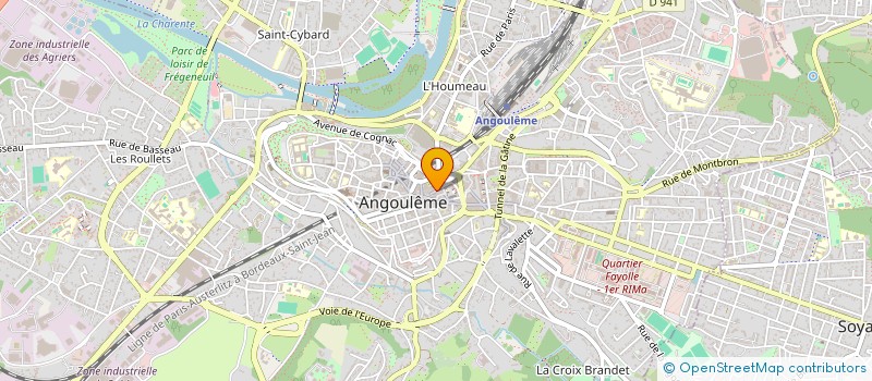 localisation de l'entreprise SCI IMMO PLUS à ANGOULEME
