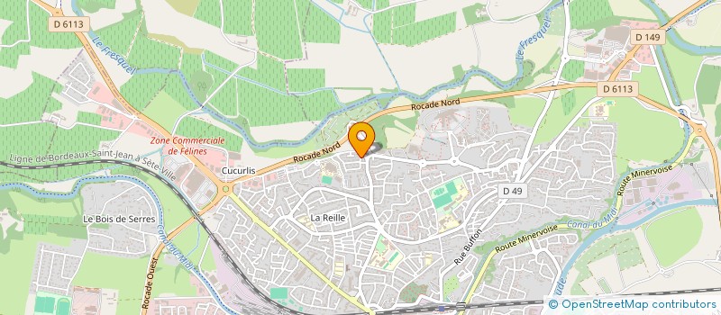 localisation de l'entreprise SCI IMMO PLUS à CARCASSONNE