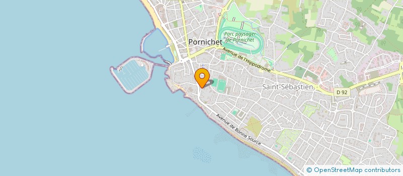 localisation de l'entreprise SCI IMMO PRO à PORNICHET