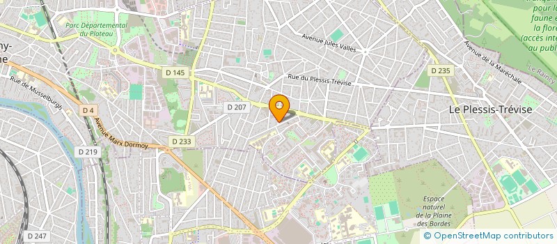 localisation de l'entreprise SCI IMMO RAWA  CHAMPIGNY-SUR-MARNE