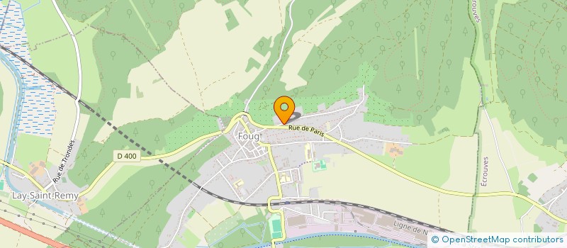 localisation de l'entreprise SCI IMMO'REEL  FOUG