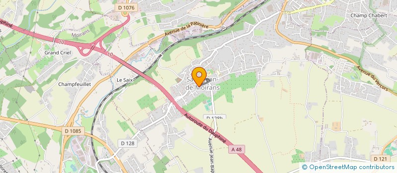 localisation de l'entreprise SCI IMMO'S  SAINT-JEAN-DE-MOIRANS