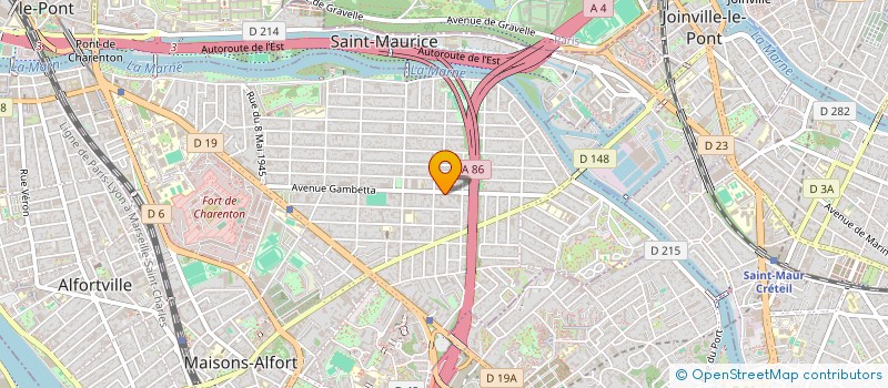 localisation de l'entreprise SCI IMMO-SANTE à MAISONS-ALFORT