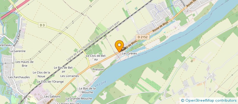 localisation de l'entreprise SCI IMMO SAXE à MEUNG-SUR-LOIRE