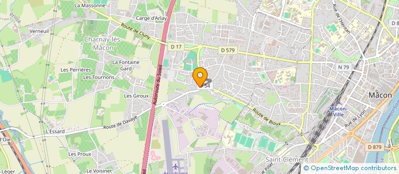 localisation de l'entreprise SCI IMMO SELECTION 71 à CHARNAY-LES-MACON