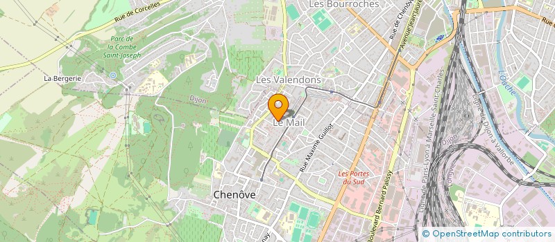 localisation de l'entreprise SCI IMMO SK à CHENOVE