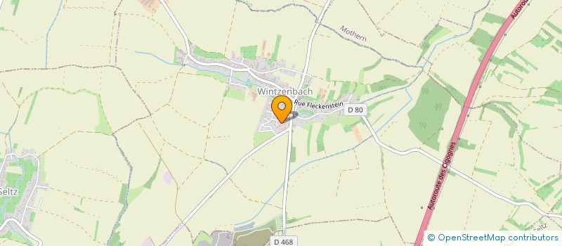 localisation de l'entreprise SCI IMMO SOL  WINTZENBACH