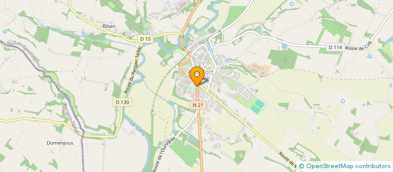 localisation de l'entreprise SCI IMMO ST JEAN  ASTAFFORT