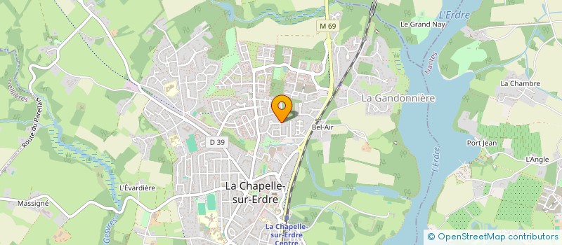 localisation de l'entreprise SCI IMMO STUD  LA CHAPELLE-SUR-ERDRE