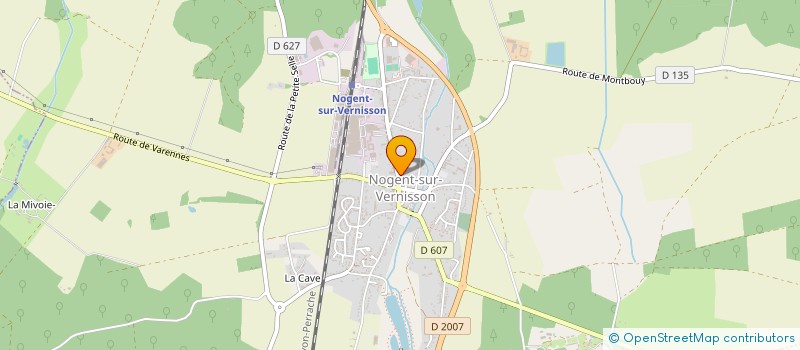 localisation de l'entreprise SCI IMMO'STYLE à NOGENT-SUR-VERNISSON