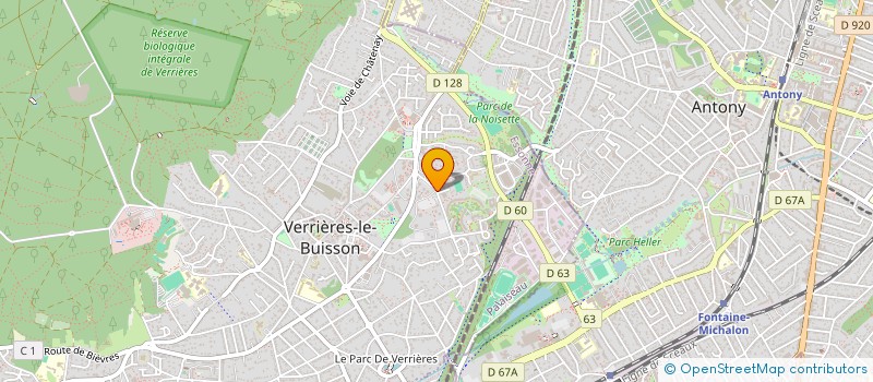 localisation de l'entreprise SCI IMMO TEP à VERRIERES-LE-BUISSON