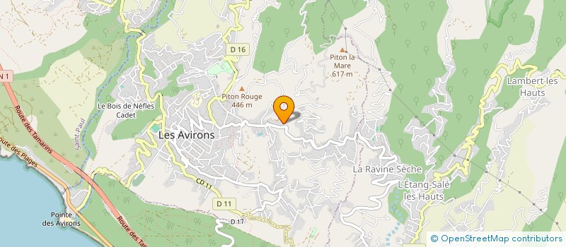 localisation de l'entreprise SCI IMMO-TEP  LES AVIRONS