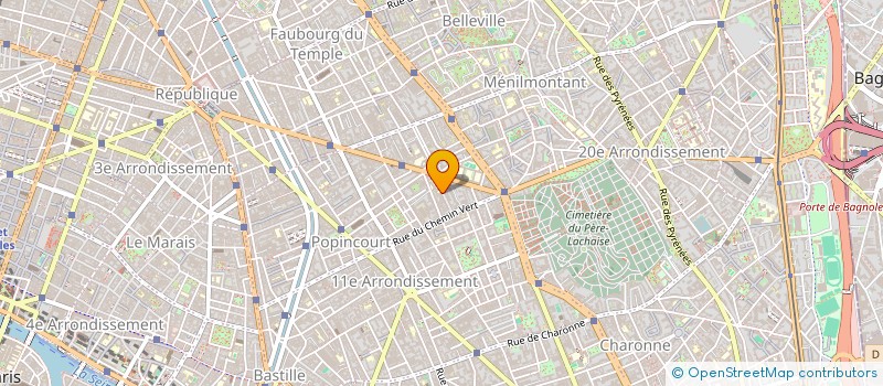 localisation de l'entreprise SCI IMMO TOP  PARIS