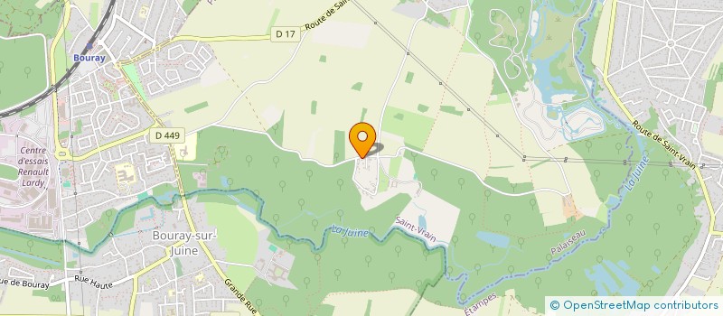 localisation de l'entreprise SCI IMMO TRENTE  SAINT-VRAIN