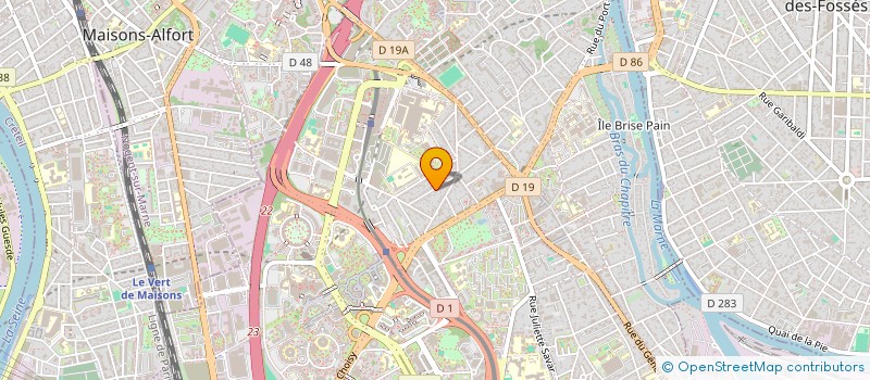 localisation de l'entreprise SCI IMMO UZAN à CRETEIL