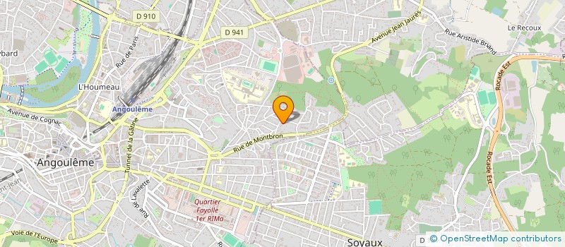 localisation de l'entreprise SCI IMMO VALO CAMP à ANGOULEME