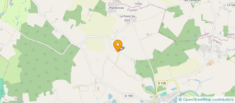 localisation de l'entreprise SCI IMMO VALUTO à TIERCE