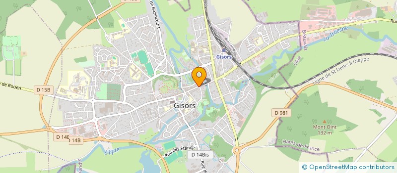 localisation de l'entreprise SCI IMMO VENDOME à GISORS