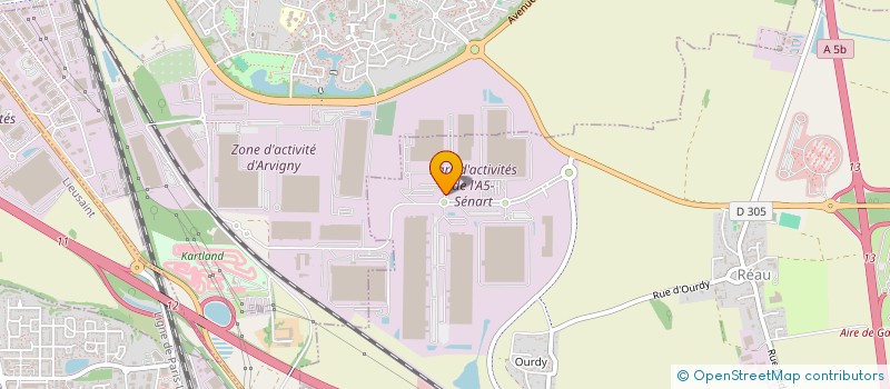 localisation de l'entreprise SCI IMMO VIRY  REAU