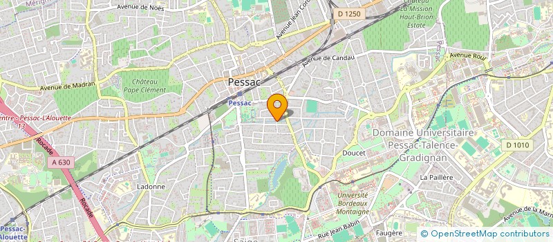 localisation de l'entreprise SCI IMMO WAIREL  PESSAC