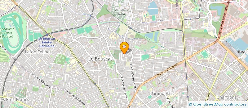 localisation de l'entreprise SCI IMMO WILSON  LE BOUSCAT