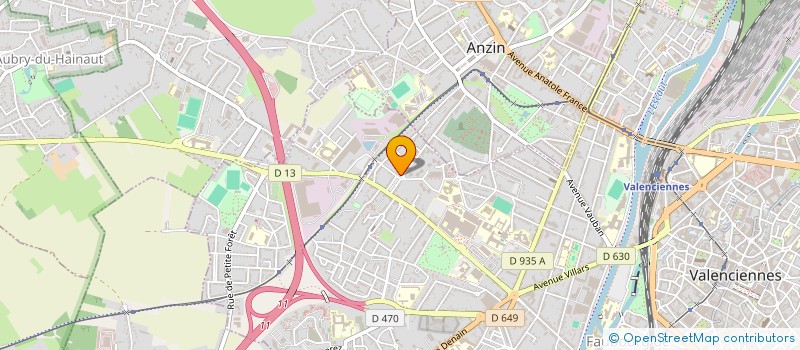 localisation de l'entreprise SCI IMMO Z à VALENCIENNES