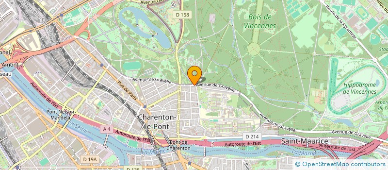 localisation de l'entreprise SCI IMMO1 VMP  SAINT-MAURICE