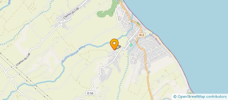 localisation de l'entreprise SCI IMMOB - EST à SAINT-BENOIT
