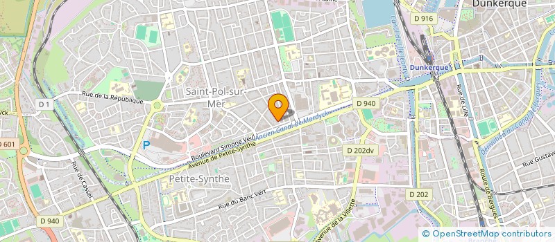 localisation de l'entreprise SCI IMMOBERT à DUNKERQUE