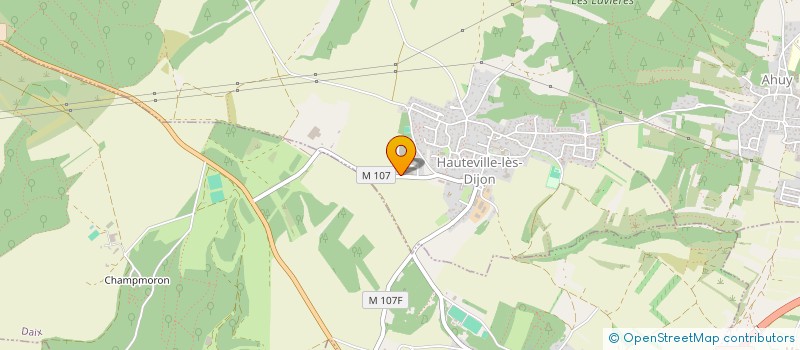 localisation de l'entreprise SCI IMMOBIL  HAUTEVILLE-LES-DIJON