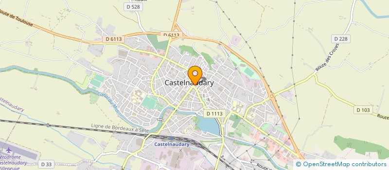 localisation de l'entreprise SCI IMMOBIL 6 RUE GAMBETTA  CASTELNAUDARY