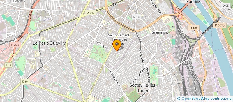 localisation de l'entreprise SCI IMMOBILEO à ROUEN