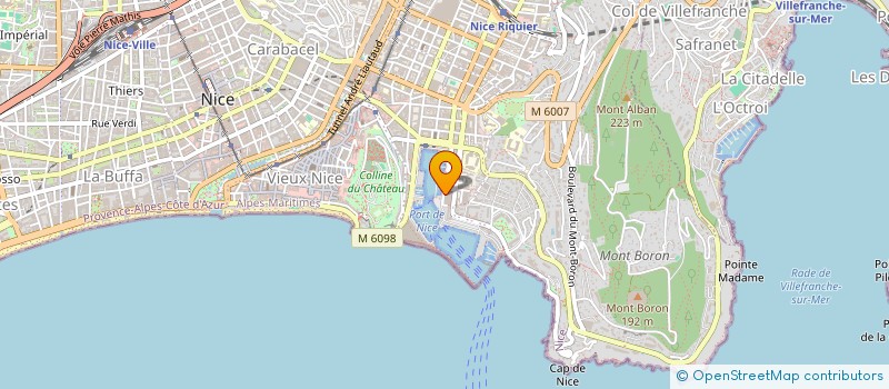 localisation de l'entreprise SCI IMMOBILERE CHRISTIAN à NICE
