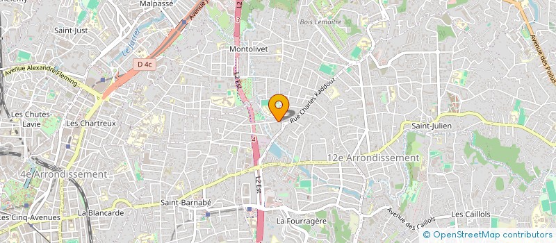 localisation de l'entreprise SCI IMMOBILIA CONCEPT à MARSEILLE