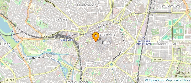 localisation de l'entreprise SCI IMMOBILIAIRE DENTAIRE à DIJON