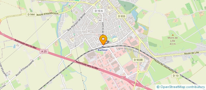 localisation de l'entreprise SCI IMMOBILIANCE à BAILLEUL