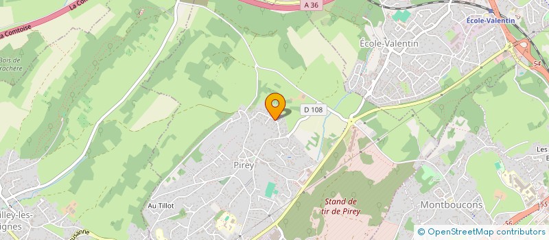 localisation de l'entreprise SCI IMMOBILIARE  PIREY