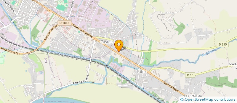 localisation de l'entreprise SCI IMMOBILIARE  LAFOX