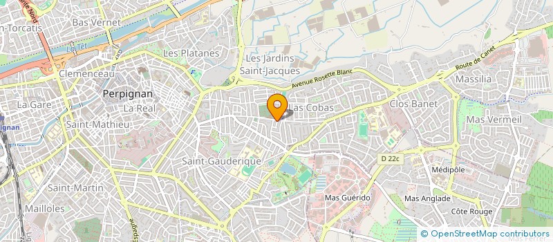 localisation de l'entreprise SCI IMMOBILIER 12000 à PERPIGNAN