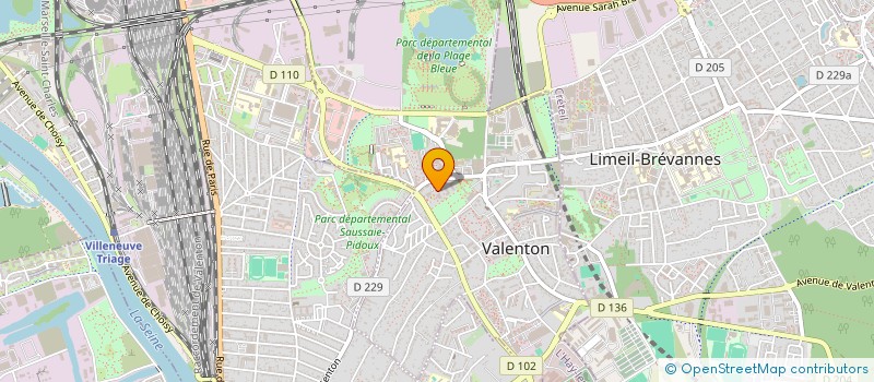 localisation de l'entreprise SCI IMMOBILIER BESSIERE à VALENTON