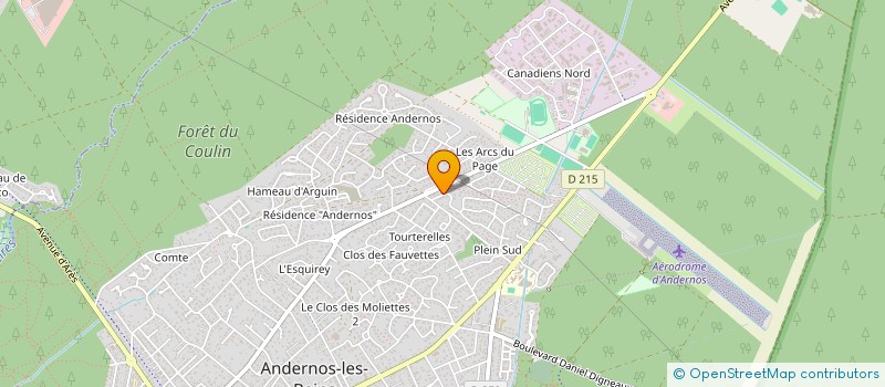 localisation de l'entreprise SCI IMMOBILIER DES ESTEYS  ANDERNOS-LES-BAINS