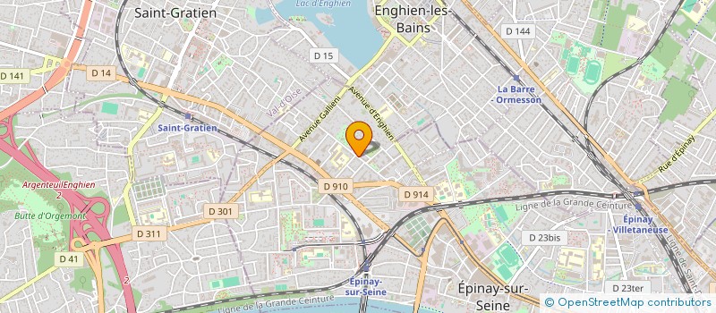 localisation de l'entreprise SCI IMMOBILIER DU CYGNE à EPINAY-SUR-SEINE