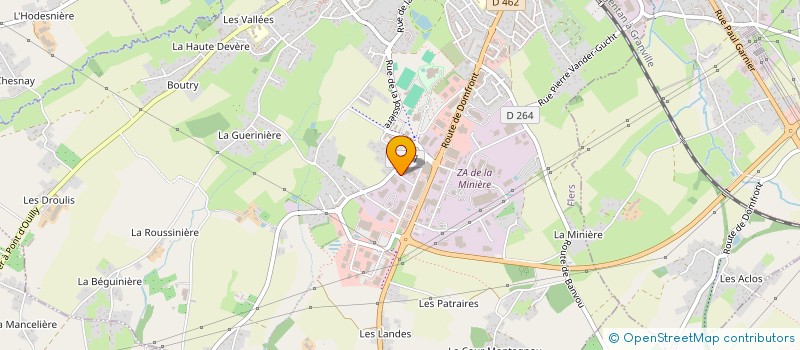 localisation de l'entreprise SCI IMMOBILIER FLERS MECA à FLERS